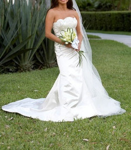 Reem Acra The Statement 3542 Wedding Dress - Reem Acra - Nearly Newlywed Bridal Boutique - 1