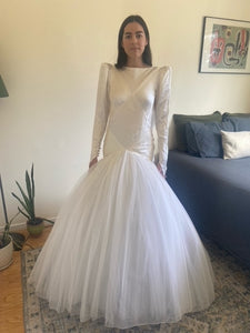 David Fielden 'unknown' wedding dress size-04 PREOWNED