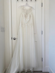 Rebecca Ingram 'Gina' wedding dress size-12 SAMPLE