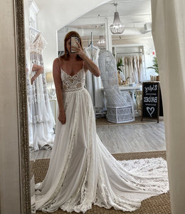 Rish Bridal 'Sierra Gown' wedding dress size-04 NEW