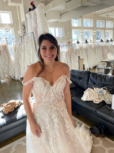Lillian West '66176' wedding dress size-08 NEW