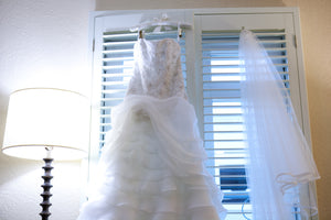 Cosmobella 'Milano' wedding dress size-04 PREOWNED