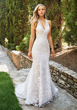 Load image into Gallery viewer, Moonlight &#39;6544&#39; size 10 new wedding dress front view on model
