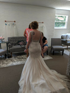 Justin Alexander '9828' wedding dress size-10 NEW