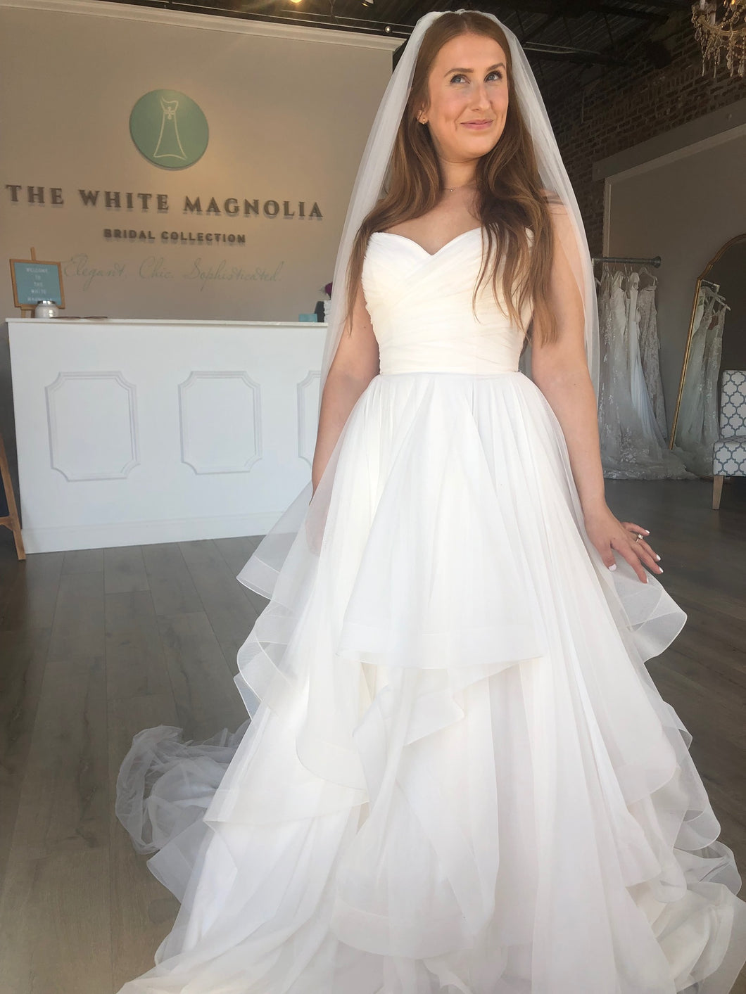 Mikaella 'Mikaella 2164' wedding dress size-08 NEW