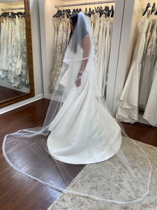 Nouvelle Amsale 'Nouvelle Amsale Carly' wedding dress size-10 NEW