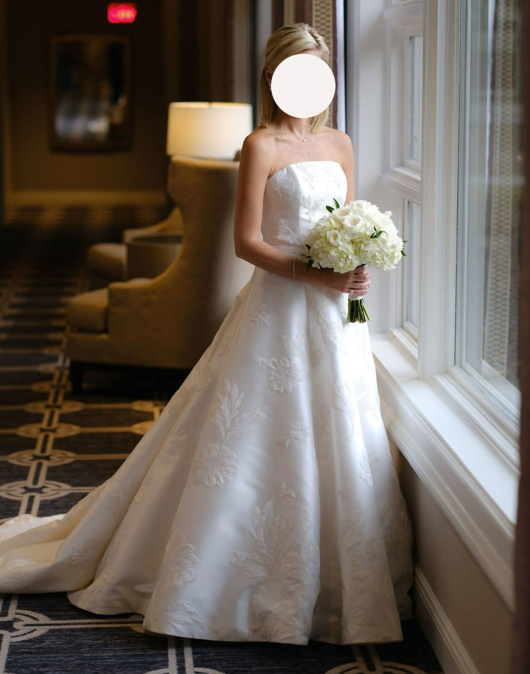 Carolina Herrera 'Manuella' wedding dress size-02 PREOWNED