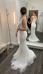 DANY TABET 'PERLA' wedding dress size-02 NEW