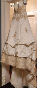 Oleg Cassini '14010152' wedding dress size-08 NEW
