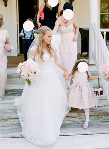 Monique Lhuillier 'Kate' wedding dress size-06 PREOWNED