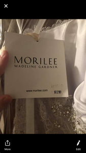 Mori Lee 'Madeline Garden' size 14 new wedding dress view of tag
