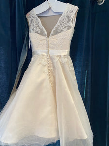 kenneth winston '1550' wedding dress size-04 PREOWNED
