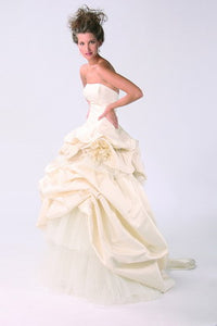 Domo Adami Two Piece Ball Gown - domo adami - Nearly Newlywed Bridal Boutique - 5