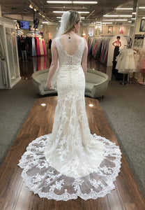 Madison James '62536' wedding dress size-06 NEW