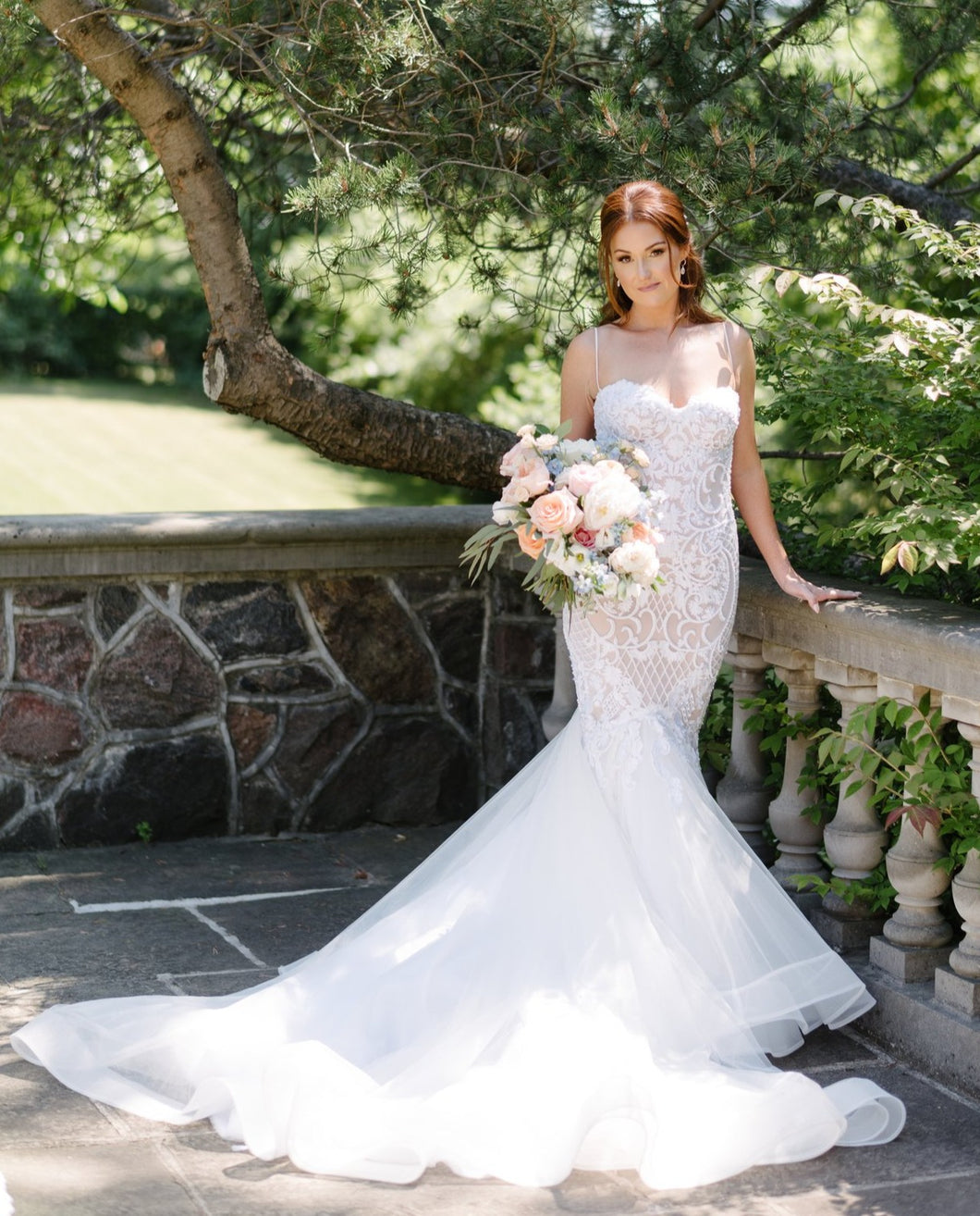 Leah Da Gloria 'Nicole' wedding dress size-04 PREOWNED
