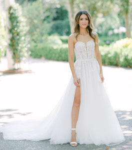 Netta Benshabu 'Blythe' wedding dress size-00 PREOWNED