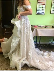 Martina Liana '1086' wedding dress size-12 PREOWNED