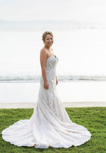 Martina Liana '895' wedding dress size-06 PREOWNED
