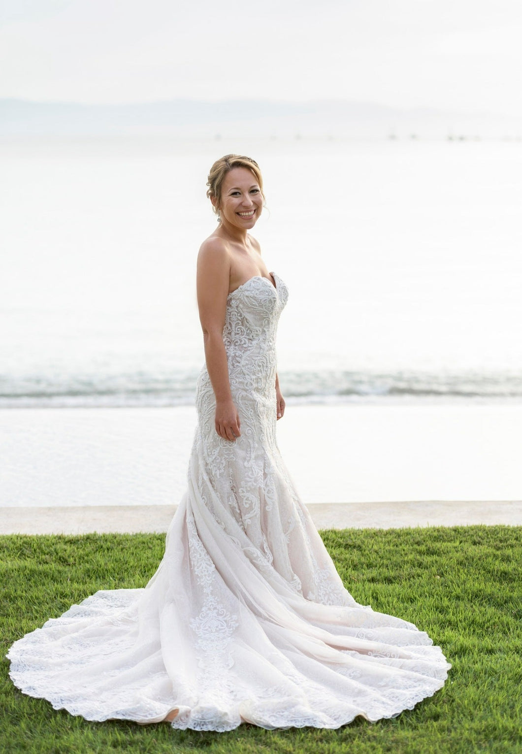 Martina Liana '895' wedding dress size-06 PREOWNED