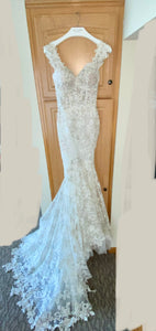 Netta Benshabu 'Nicole ' wedding dress size-02 NEW