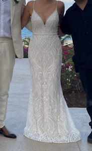Martina Liana '1306' wedding dress size-04 PREOWNED