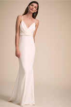 Load image into Gallery viewer, Badgley Mischka &#39;At Last&#39; size 6 new wedding dress front view on model
