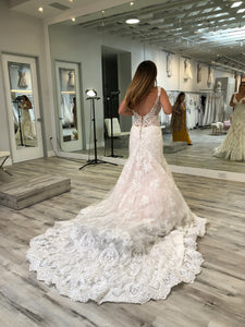 Allure Bridals 'C504' wedding dress size-04 NEW
