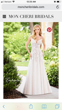 Load image into Gallery viewer, Mon Cheri Bridal &#39;118136&#39; size 10 sample wedding dress front view on model
