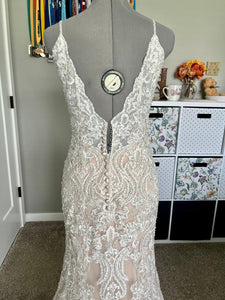 Allure Bridals 'L481' wedding dress size-08 NEW
