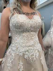 Mon Cherie '218209' wedding dress size-12 NEW