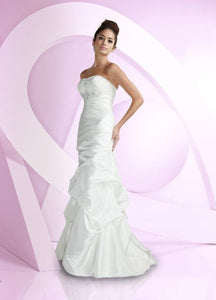 Impression Bridal 'Destiny' size 12 new wedding dress front view on model