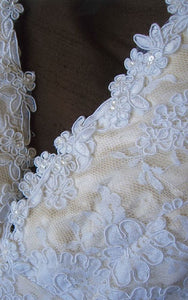 Custom 'Lace and satin' - Customed Designed - Nearly Newlywed Bridal Boutique - 2