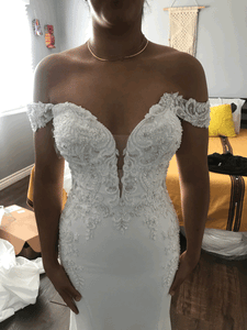 Allure Bridals '9776Z' wedding dress size-04 NEW