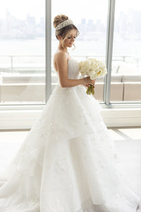 GH 'Custom Made' wedding dress size-04 PREOWNED