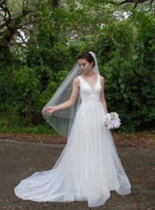 Galina Signature 'SV821' wedding dress size-02 PREOWNED