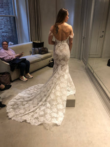 Monique Lhuillier 'Eve' wedding dress size-06 PREOWNED