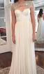 Le Anne Marshall 'Samantha' size 6 used wedding dress front view on bride