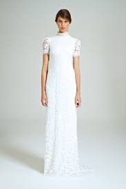Collette Dinnigan 'Snowflake' size 0 sample wedding dress front view on model