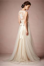 BHLDN 'Onyx' size 4 new wedding dress back view on model