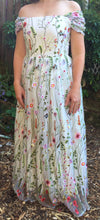 Load image into Gallery viewer, Custom &#39;Floral Embroidered&#39; size 8 new wedding dress front view on bride
