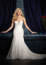 Load image into Gallery viewer, Alfred Angelo &#39;984&#39; size 14 new wedding dress front view on model
