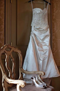 Monique Lhuillier Magical Skirt & Lavender Corset - Monique Lhuillier - Nearly Newlywed Bridal Boutique - 4