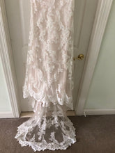 Load image into Gallery viewer, Maggie Sottero &#39;Jovi&#39; size 8 used wedding dress front view on hem
