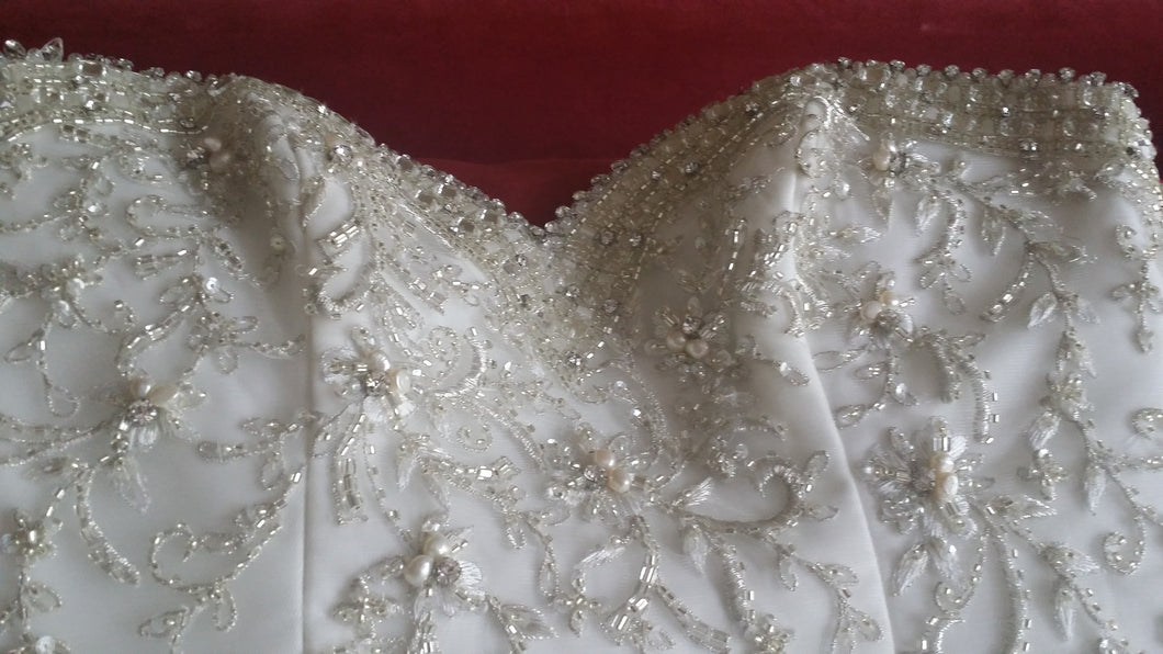 Custom 'Beaded' - Private Collection - Nearly Newlywed Bridal Boutique - 1