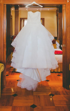 Load image into Gallery viewer, Tara Keely &#39;2456&#39; size 8 used wedding dress front view on hanger
