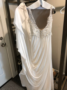 Maggie Sottero 'Melody' wedding dress size-06 PREOWNED