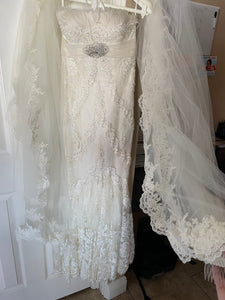 Pronovias 'Barcelona ' wedding dress size-02 NEW