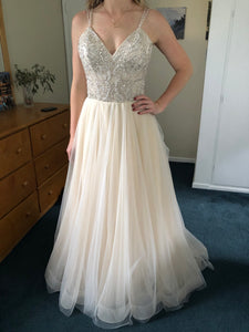 Morilee '5565' wedding dress size-08 NEW