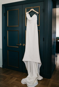 Vera Wang 'Florentina' wedding dress size-04 PREOWNED