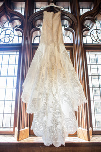 Enzoani 'Dakota' wedding dress size-04 PREOWNED